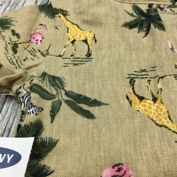 Old Navy Boys 0-3 Month Set of 2 Shorts Romper - Picture 8 of 8